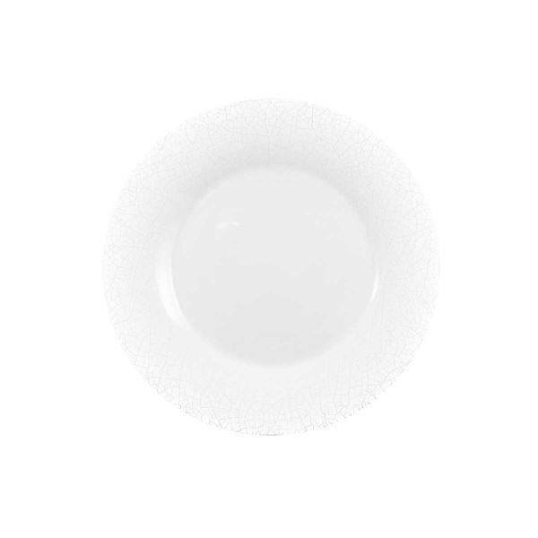 Bauscher, Smart : 329328 Crust - Teller flach rund Fahne 23 cm