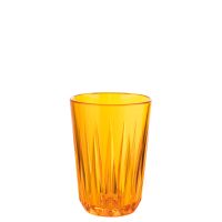 Trinkbecher Crystal, Tritan, D: 7,0 cm, H: 9,5 cm, I: 0,15 ltr., Farbe: apricot Trinkbecher Crystal, Tritan, D: 7,0 cm, H: 9,5 cm, I: 0,15 ltr., Farbe: apricot