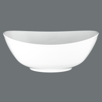 Seltmann Weiden, Meran, Steak & More - Schüssel oval 5240, weiss, uni, 25,5 cm/ 1,90 ltr. Seltmann Weiden, Meran, Steak & More - Schüssel oval 5240, weiss, uni, 25,5 cm/ 1,90 ltr.
