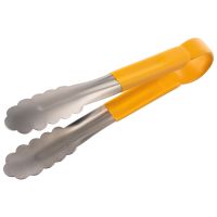 Universalzange, Edelstahl, PVC, Länge: 24 cm, Griff: gelb, matt beschichtet Universalzange, Edelstahl, PVC, Länge: 24 cm, Griff: gelb, matt beschichtet