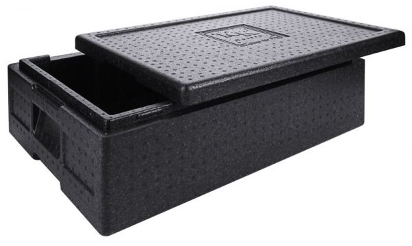 Thermobox GN 1/1, EPP, schwarz, I: 45 ltr., 60 x 40 x 33 cm