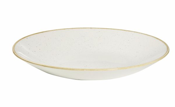 Churchill, Stonecast : Barley White - Teller halbtief rund Coup, 28,1 cm