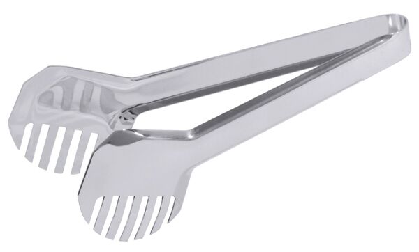 Servierzange, elegantes Design, Edelstahl, L: 24 cm