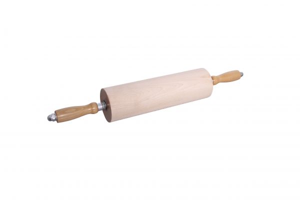 Wellholz, mit Holzgriffen, Walzenbreite: 300 mm, D: 90 mm