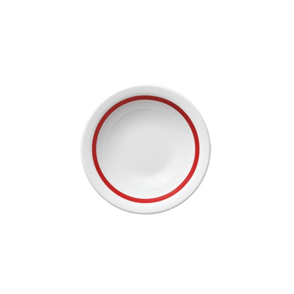 Bauscher Care, Invita Colors : 425467 Pinselband Rubinrot - Schale rund, 14 cm/ 0,22 ltr.