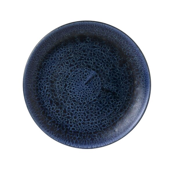 Churchill, Stonecast Plume : Ultramarine - Teller flach Coup, 28,8 cm