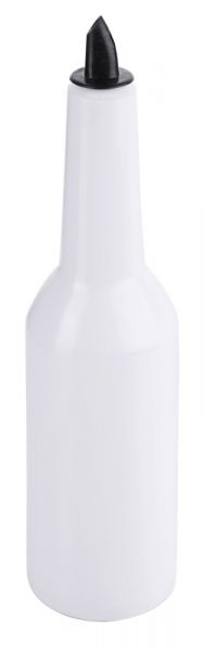 Flair Bottle, weißes Styrol, I: 0,75 ltr., D: 8 cm, H: 28,5 cm
