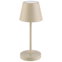 Tischleuchte MERLE MICRO, Metall, Farbe:sandfarben, 1x LED 1,0 W / 100 lm, dimmbar in 3 Stufen, D: 8 cm, H: 20 cm Tischleuchte MERLE MICRO, Metall, Farbe:sandfarben, 1x LED 1,0 W / 100 lm, dimmbar in 3 Stufen, D: 8 cm, H: 20 cm