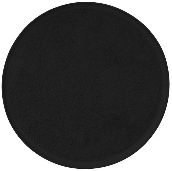 Seltmann Weiden, Nori : Schwarz Bisquit - Platte rund, Vollrelief, 37,5 cm
