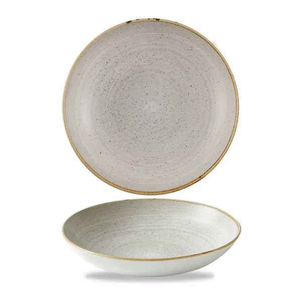 Churchill, Stonecast Raw : Grey Vellum - Teller tief Coup, 18,2 cm/ 0,43 ltr.