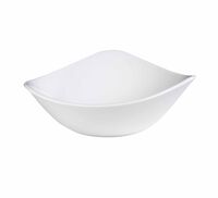 Churchill, Vellum : White Matt Glaze - Schale dreieckig, 18,5 cm/ 0,37 ltr. Churchill, Vellum : White Matt Glaze - Schale dreieckig, 18,5 cm/ 0,37 ltr.