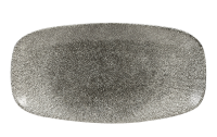 Churchill, Raku : Quartz Black - Platte rechteckig, 29,8 x 15,3 cm Churchill, Raku : Quartz Black - Platte rechteckig, 29,8 x 15,3 cm