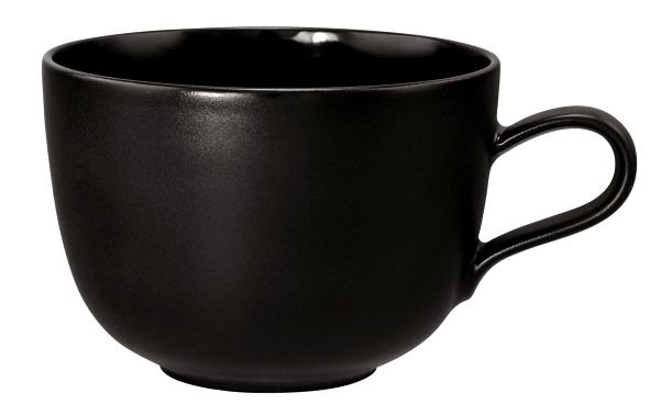 Seltmann Weiden, Liberty : Velvet Black - Milchkaffee-Obere 0,38 ltr.
