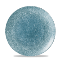 Churchill, Raku : Topaz Blue - Teller flach Coup, 26 cm Churchill, Raku : Topaz Blue - Teller flach Coup, 26 cm