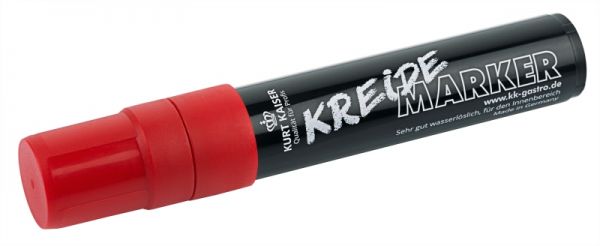 Kreidemarker 5-15 mm, wasserlöslich, rot