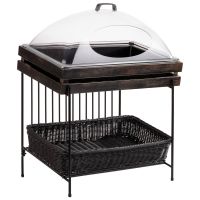 Vorschau: Buffetgestell für GN 1/1 oder GN 1/2, Metall schwarz, 49 x 38,5 x 48 cm Vorschau: Buffetgestell für GN 1/1 oder GN 1/2, Metall schwarz, 49 x 38,5 x 48 cm