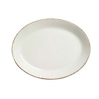 Steelite, Dapple : Brown 1714 - Teller oval Coup, 20,2 cm Steelite, Dapple : Brown 1714 - Teller oval Coup, 20,2 cm