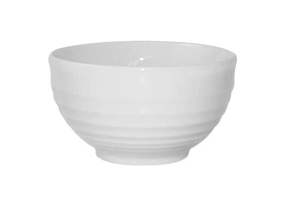 Churchill, Bit on the Side - Wellen-Schale, uni/ weiss, 13 x 7,4 cm/ 0,56 ltr.