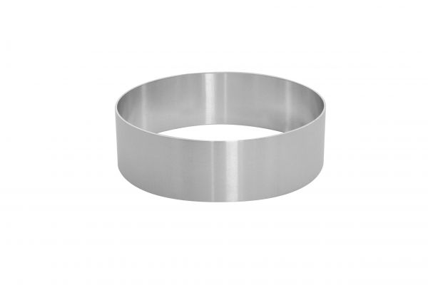 Tortenring, Aluminium, D: 200 mm, Höhe: 60 mm