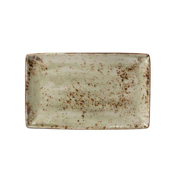 Steelite, Craft : Green 1131 - Platte rechteckig Nr. 1, 27 x 16,75 cm