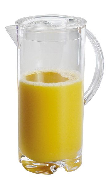 Saftkanne D: 12 cm, H: 26 cm, 2 ltr., MS, transparent