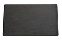 GN 1/3 Tablett SLATE 32,5 x 17,6 cm, H: 1 cm, Melamin, schwarz, Schieferlook GN 1/3 Tablett SLATE 32,5 x 17,6 cm, H: 1 cm, Melamin, schwarz, Schieferlook