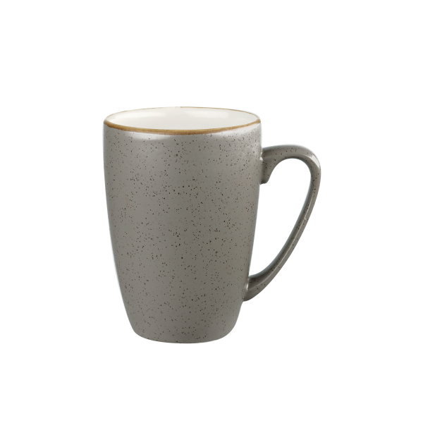 Churchill, Stonecast : Peppercorn Grey - Kaffeebecher, 8 x 11 cm/ 0,34 ltr.