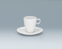 Schönwald, Grace - Kaffee-Obere hoch, weiss, uni, 0,28 ltr. Schönwald, Grace - Kaffee-Obere hoch, weiss, uni, 0,28 ltr.