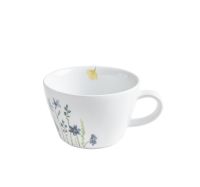 Kahla, Five Senses : Wildblume - Cappuccino-Obere, blau-rot, 0,25 ltr. Kahla, Five Senses : Wildblume - Cappuccino-Obere, blau-rot, 0,25 ltr.