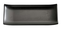 Tablett, Sushiboard ZEN, 22,5 x 9,5 cm, H: 3 cm, Melamin, schwarz, Steinoptik Tablett, Sushiboard ZEN, 22,5 x 9,5 cm, H: 3 cm, Melamin, schwarz, Steinoptik