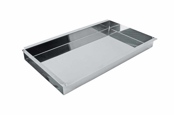 Schnittkuchenblech inkl. Vorsatzschiene, Edelstahl, GN 1/1, 325 x 530 x 50 mm