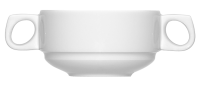 Bauscher, Dimension - Suppen-Obere stpb., weiss, uni, 0,28 ltr. Bauscher, Dimension - Suppen-Obere stpb., weiss, uni, 0,28 ltr.