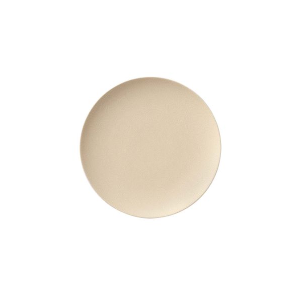 Bauscher, Purity : 425782 Pearls Champagne - Teller flach Coup, bonewhite, 16 cm