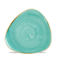 Churchill, Stonecast : Mint - Teller flach dreieckig, 24,5 cm Churchill, Stonecast : Mint - Teller flach dreieckig, 24,5 cm