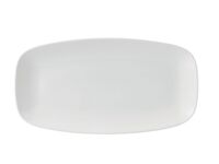 Churchill, Vellum : White Matt Glaze - Platte rechteckig, 35,5 x 18,9 cm Churchill, Vellum : White Matt Glaze - Platte rechteckig, 35,5 x 18,9 cm