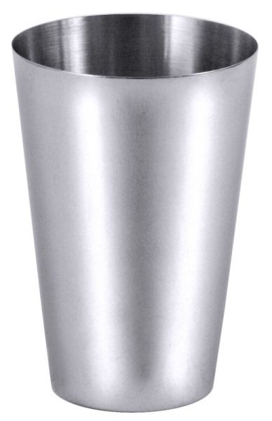 Trinkbecher, Edelstahl, I: 0,25 ltr., D: 7,5 cm, H: 10 cm