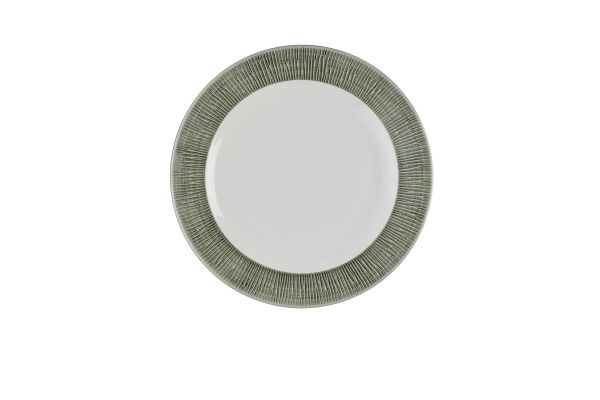 Churchill, Bamboo : Alpine - Teller flach Fahne, 27,6 cm