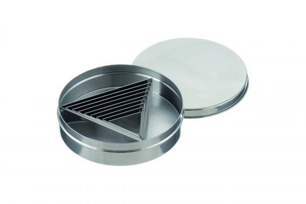 Dekor Ausstecher im Satz Dreieck 9-tlg., Höhe: 20 mm, Edelstahl