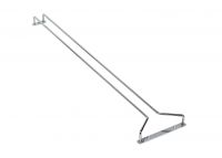 Gläserschiene, Chrom, 2 Stück, 40 cm, 42 x 12 x 5 cm Gläserschiene, Chrom, 2 Stück, 40 cm, 42 x 12 x 5 cm