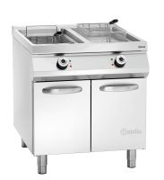 Elektro-Standfritteuse, 2 Becken Elektro-Standfritteuse, 2 Becken