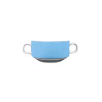 Eschenbach, Color - Suppen-Obere stapelbar, weiss/ hellblau, 0,26 ltr. Eschenbach, Color - Suppen-Obere stapelbar, weiss/ hellblau, 0,26 ltr.