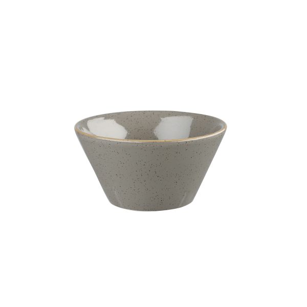 Churchill, Stonecast : Peppercorn Grey - Schale hoch, 12,1 x 6,5 cm/ 0,34 ltr.