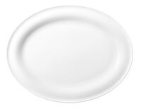 Seltmann Weiden, Blues - Platte oval, weiss, uni, 31 cm Seltmann Weiden, Blues - Platte oval, weiss, uni, 31 cm