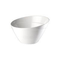 Schale FRIENDLY, PET, uni, weiss, D: 14,5 cm, H: 9 cm, I: 0,4 ltr. Schale FRIENDLY, PET, uni, weiss, D: 14,5 cm, H: 9 cm, I: 0,4 ltr.
