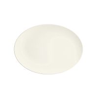 Bauscher, Purity - Platte oval Coup, bonewhite, uni, 33 x 24 cm Bauscher, Purity - Platte oval Coup, bonewhite, uni, 33 x 24 cm