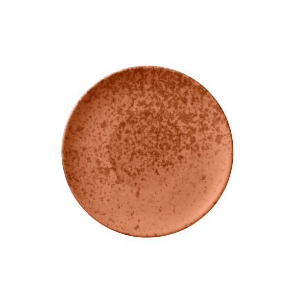 Bauscher, Sandstone : Dekor 425946 Orange - Teller tief coup rund 24 cm/ 1,0 ltr.