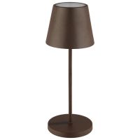 Tischleuchte MERLE, Metall, Farbe: rostfarben, 1x LED 2,0 W / 270 lm, dimmbar in 3 Stufen, D: 11 cm, H: 30,5 cm Tischleuchte MERLE, Metall, Farbe: rostfarben, 1x LED 2,0 W / 270 lm, dimmbar in 3 Stufen, D: 11 cm, H: 30,5 cm