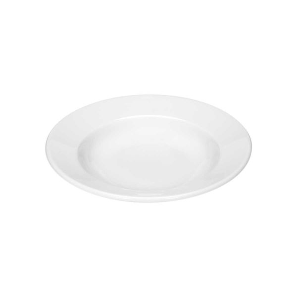 Bauscher, Smart - Teller tief rund Fahne, weiss, uni, 23 cm