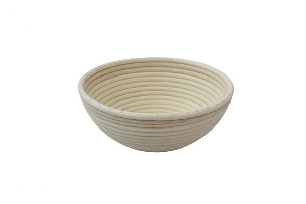 Brotform, Gärkorb, rund, Peddigrohr, D: 220 mm, 1000 g