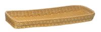 Korb PROFI LINE, 40 x 30 cm, H: 5 cm, Polypropylen, Farbe: hellbeige Korb PROFI LINE, 40 x 30 cm, H: 5 cm, Polypropylen, Farbe: hellbeige